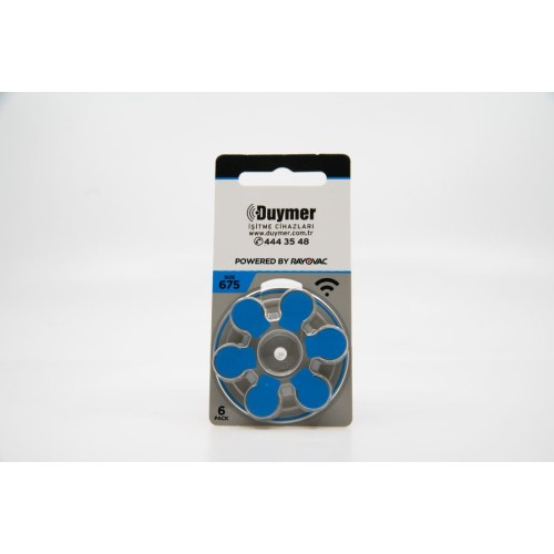DUYMER-RAYOVAC 675 NO PİL